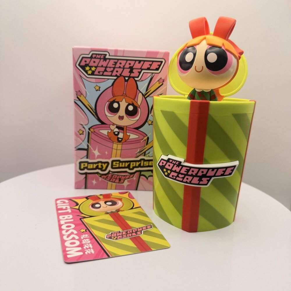 POP MART Powerpuff Girls Party Surprise Series Figure Blind Box - Gift Blossom